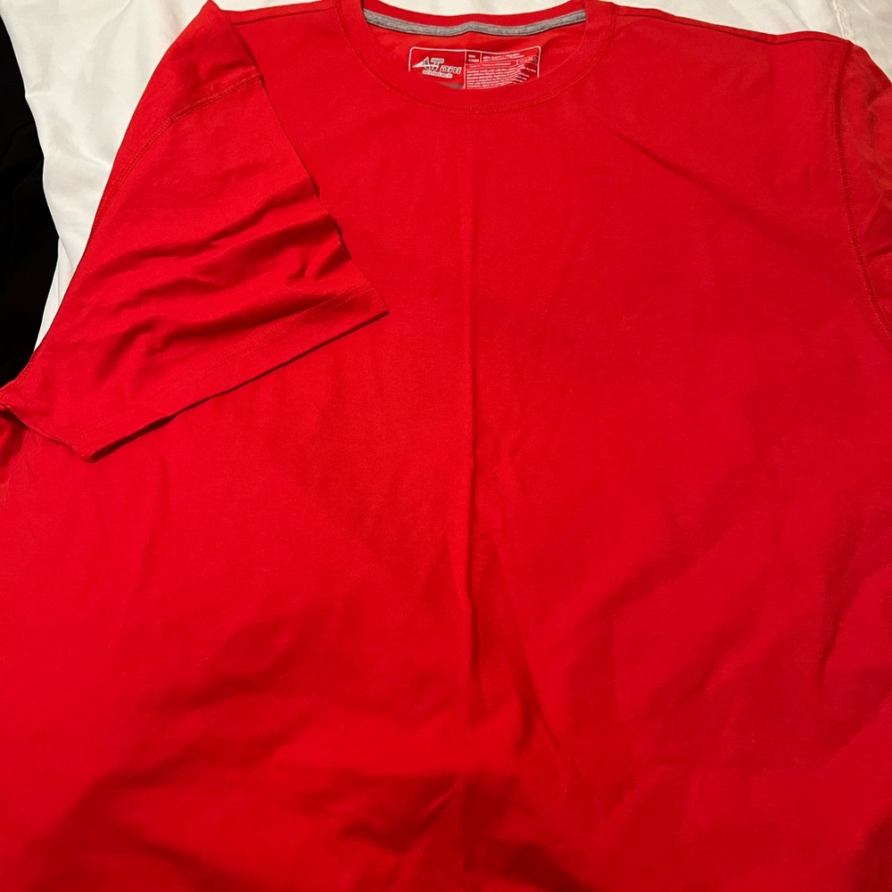 Athletech men’s red shirt
